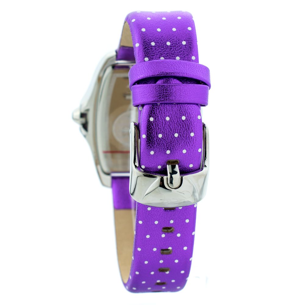 Δερμάτινο ρολόι Chronotech Purple