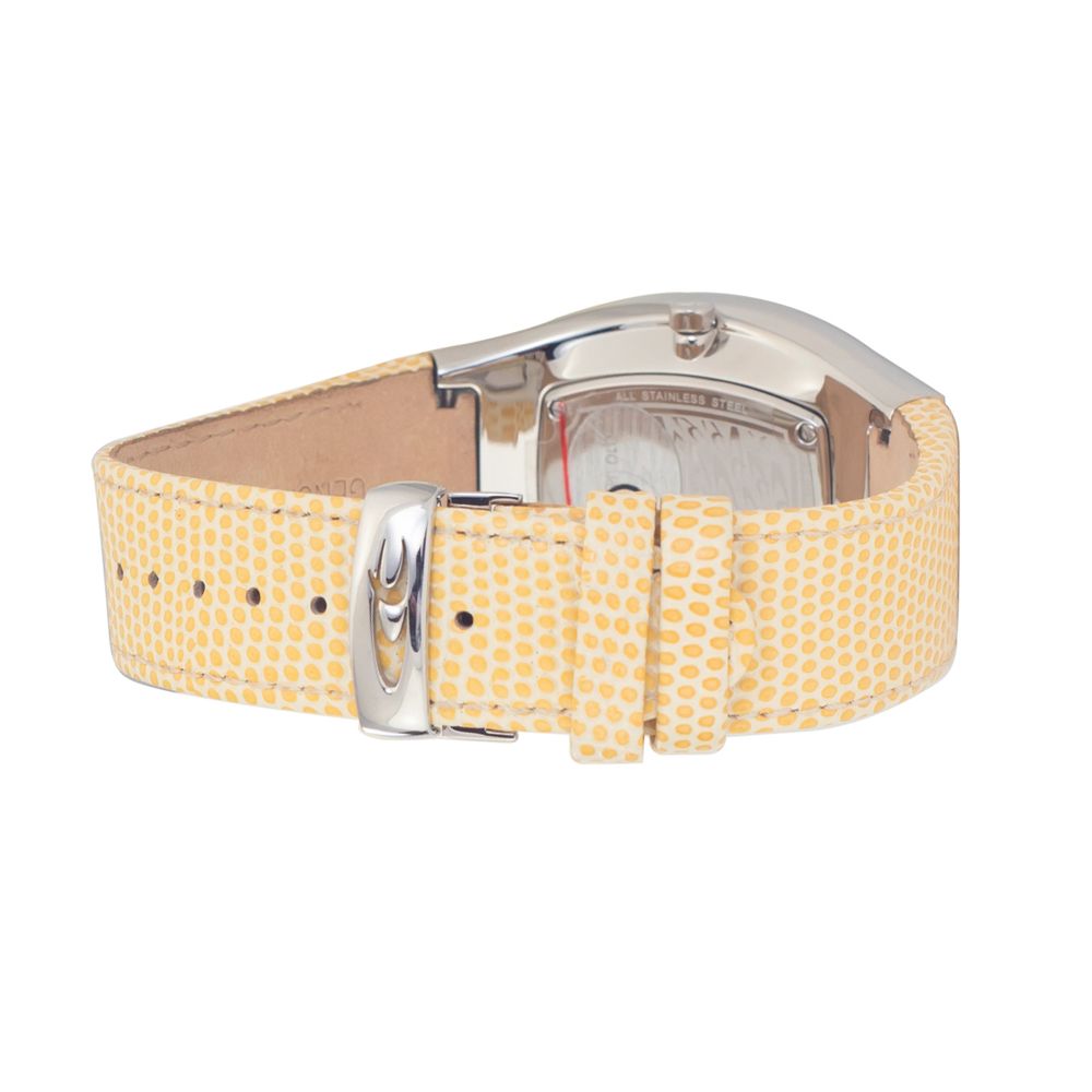 Δερμάτινο ρολόι Chronotech Yellow
