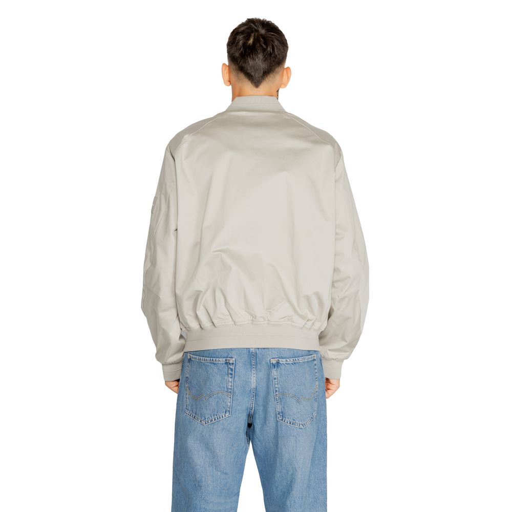 Μπουφάν Calvin Klein Grey από οργανικό βαμβάκι