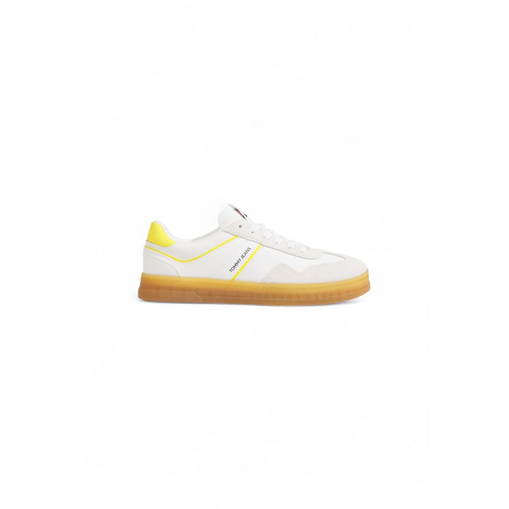 Tommy Hilfiger Yellow Suede Leather Sneaker