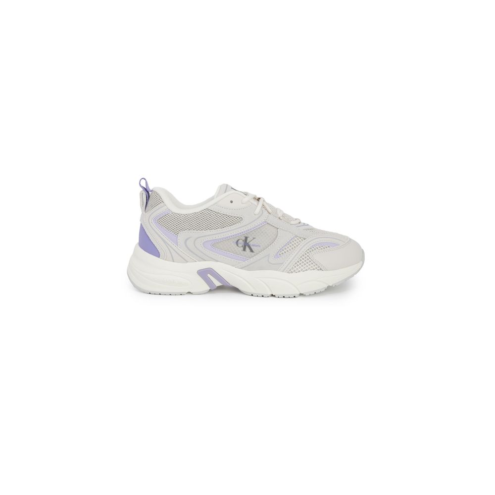 Calvin Klein Purple Δερμάτινο Sneaker