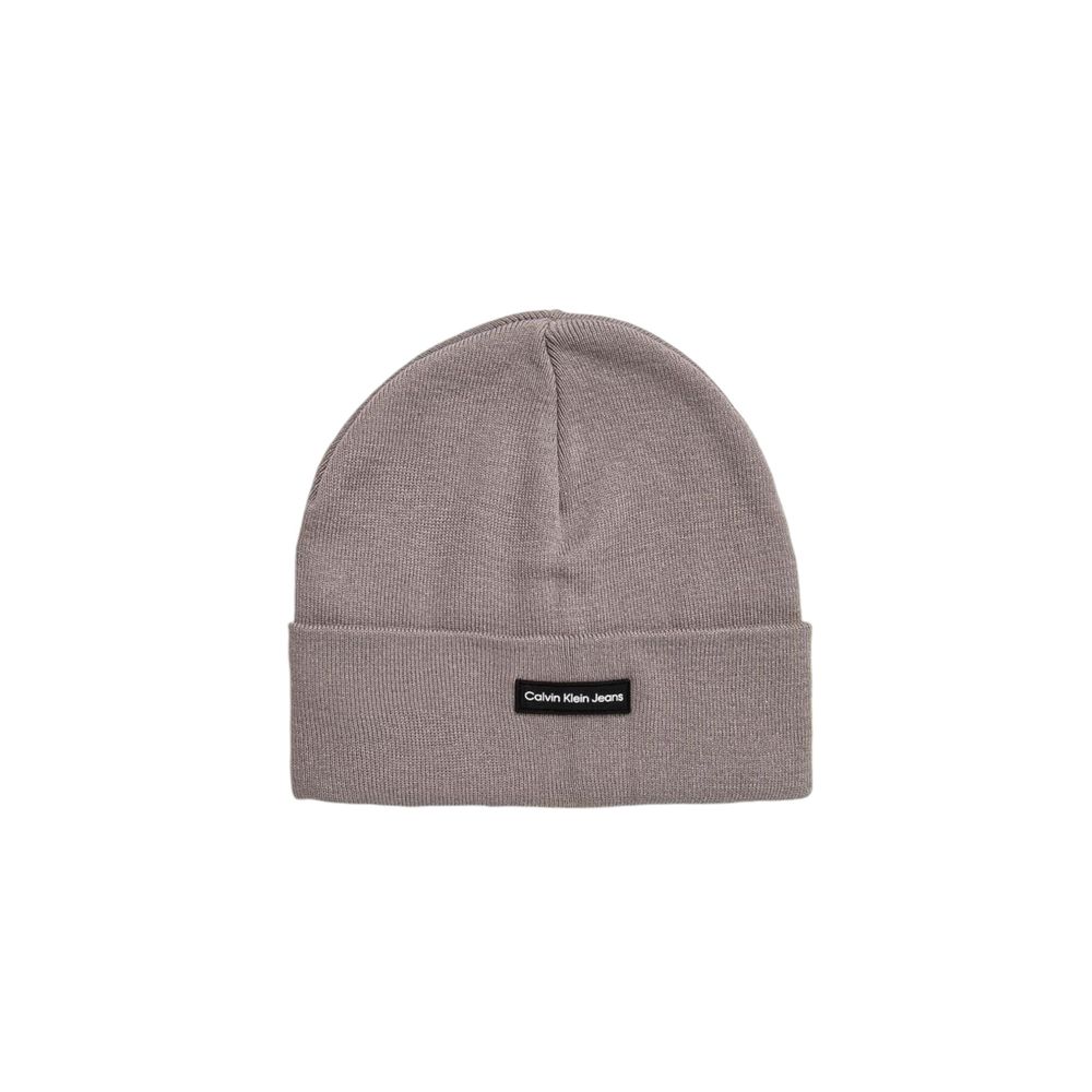 Calvin Klein Grey Ανακυκλωμένα Καπέλα &amp; Καπέλα από Πολυεστέρα