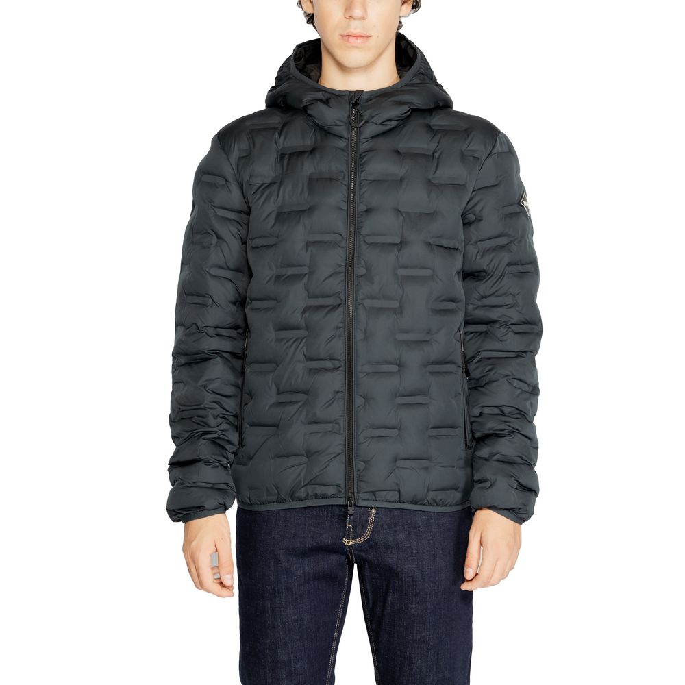 Replay Blue Polyester Jackets & Coat