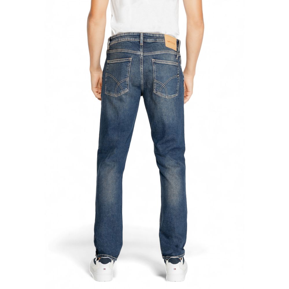 Τζιν και παντελόνι Gas Blue Cotton