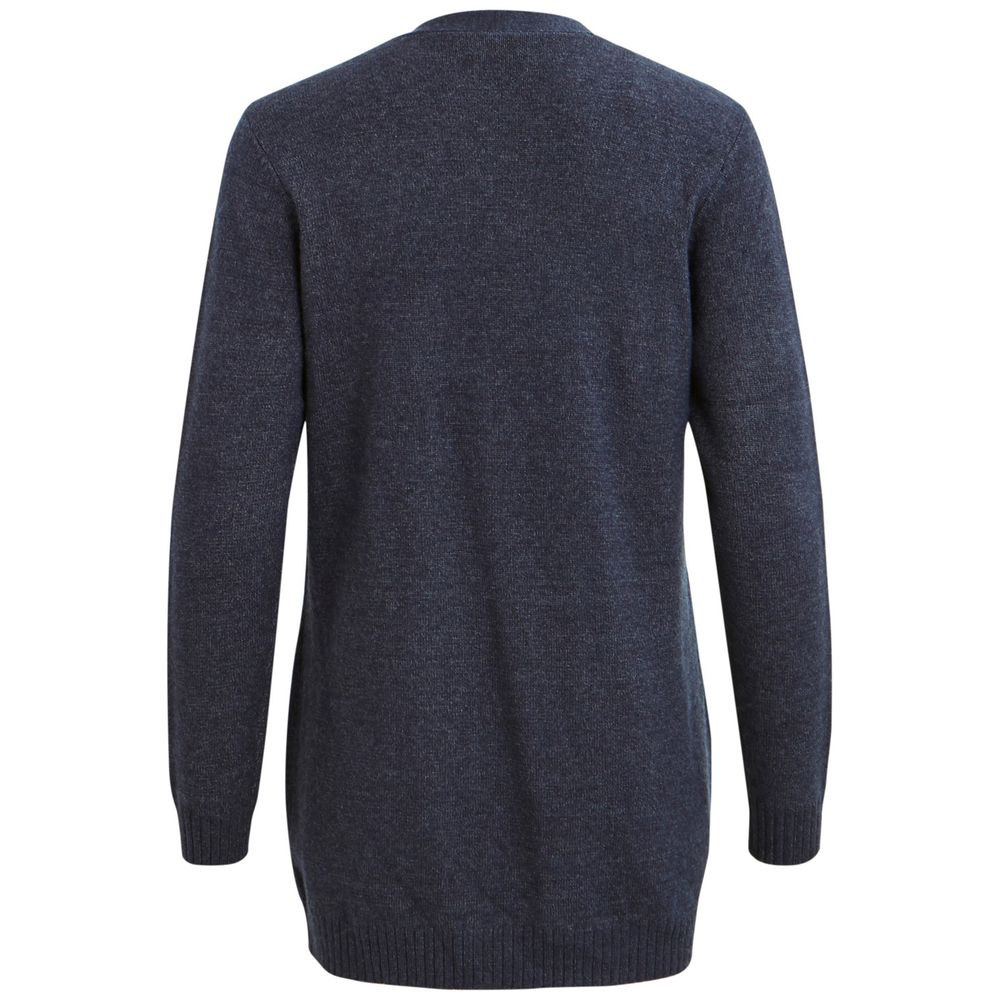 Ζακέτα Vila Clothes Blue Viscose