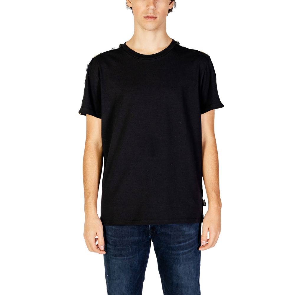 Μπλουζάκι Moschino μαύρο βαμβακερό