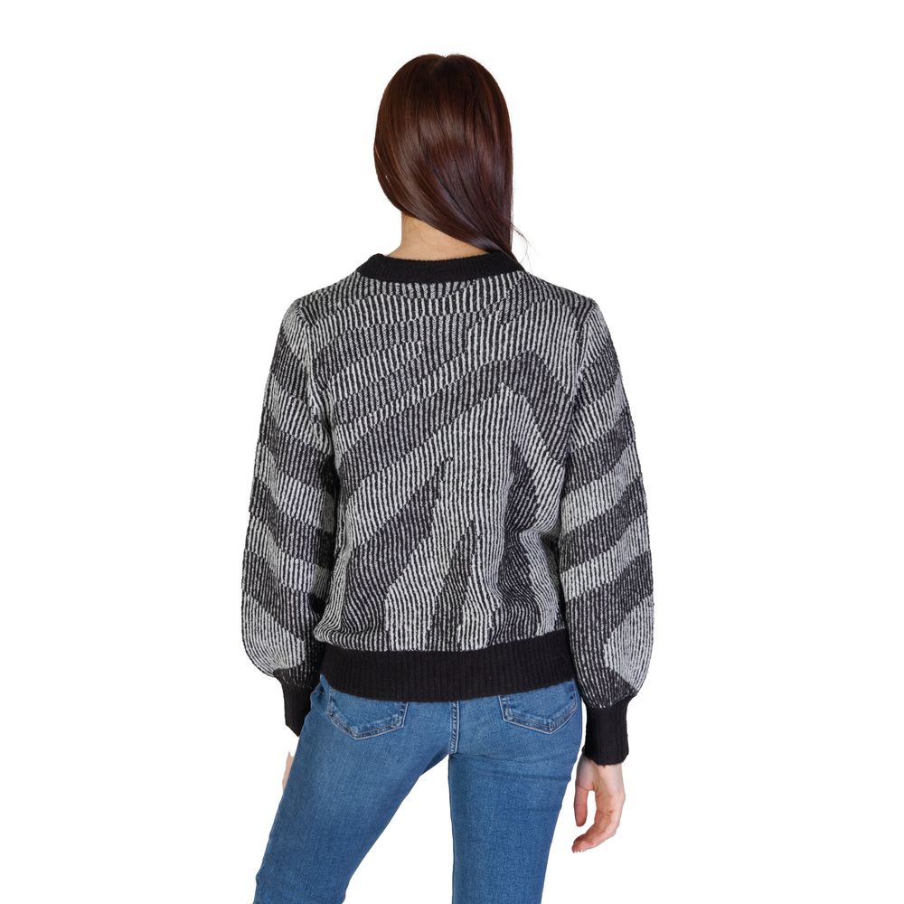 Μαύρο ακρυλικό πουλόβερ Vila Clothes