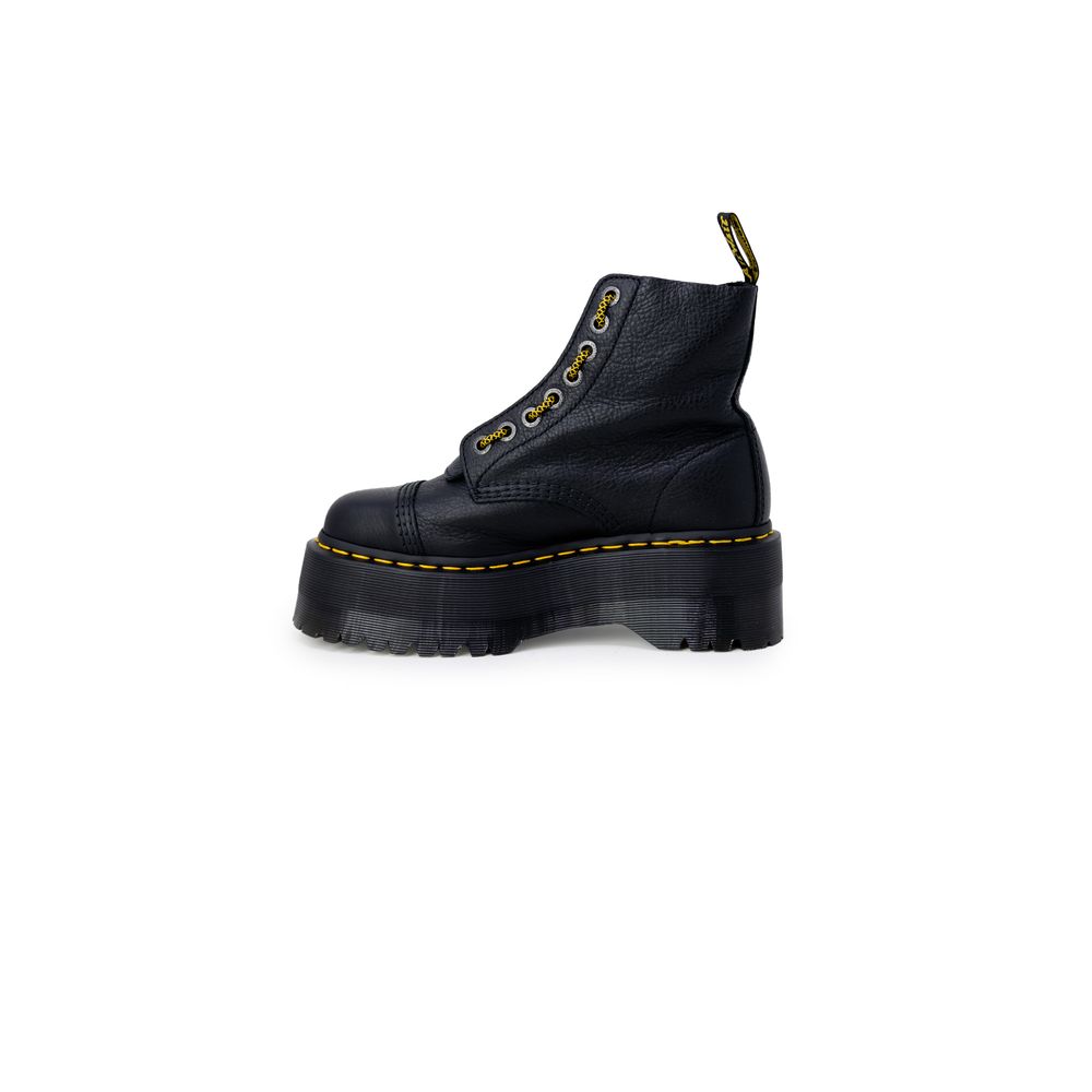 Μαύρη δερμάτινη μπότα Dr. Martens