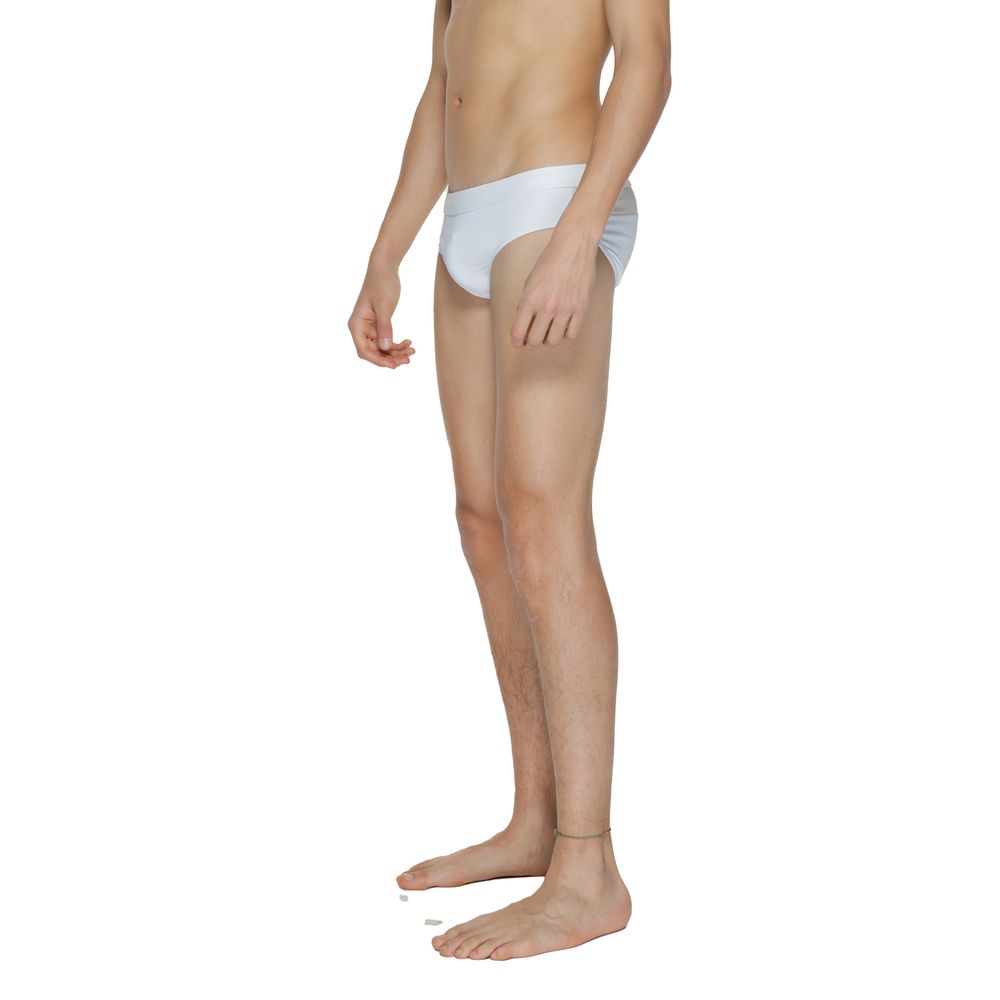 Μαγιό Calvin Klein White Polyamide