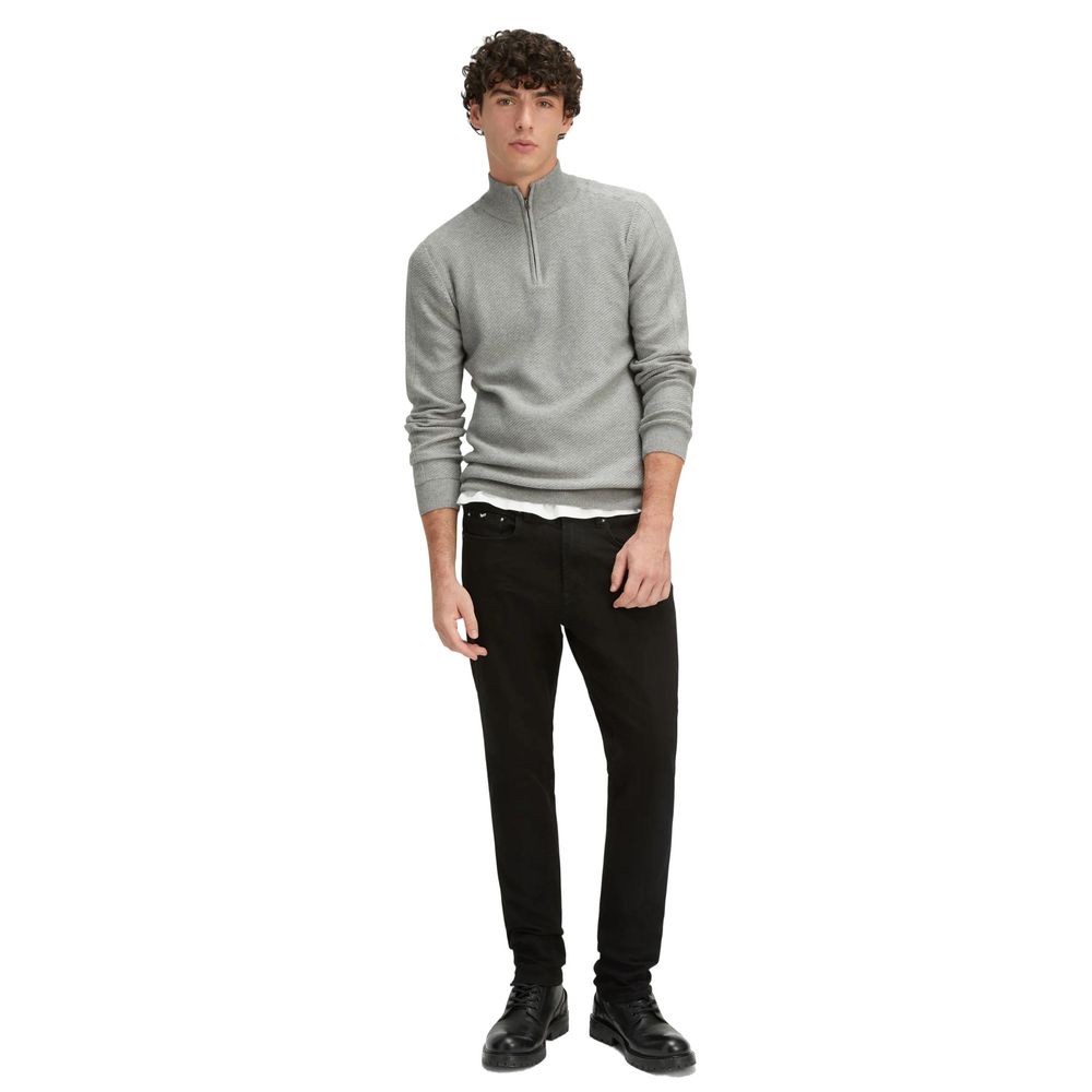 Τζιν και παντελόνι Gas Black Cotton
