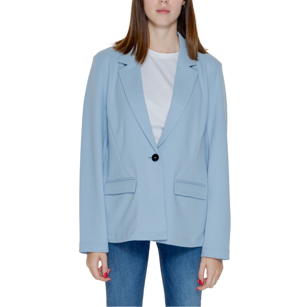 Μόνο Blue Polyester Suits &amp; Blazer