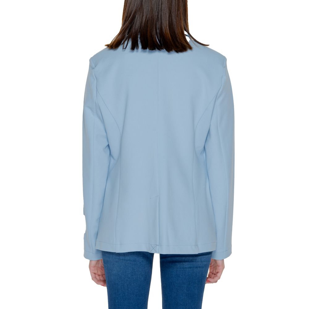 Μόνο Blue Polyester Suits &amp; Blazer