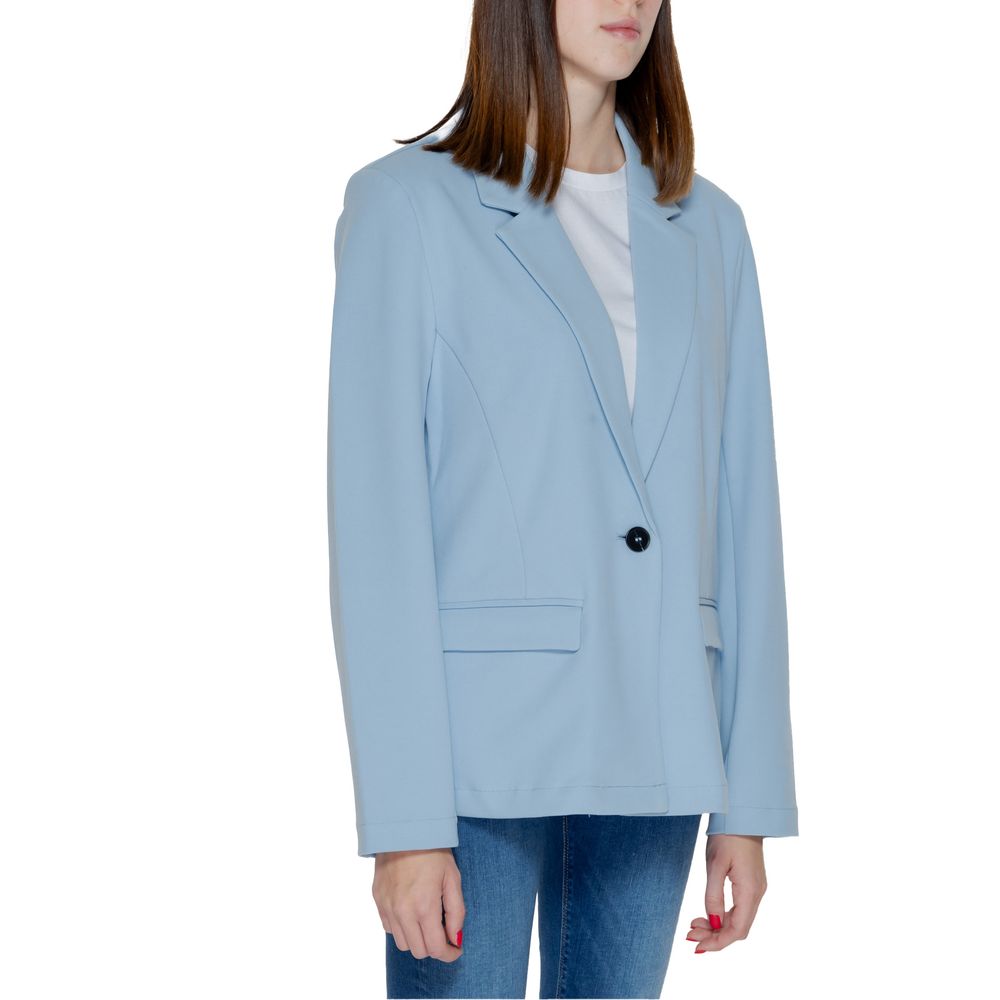 Μόνο Blue Polyester Suits &amp; Blazer