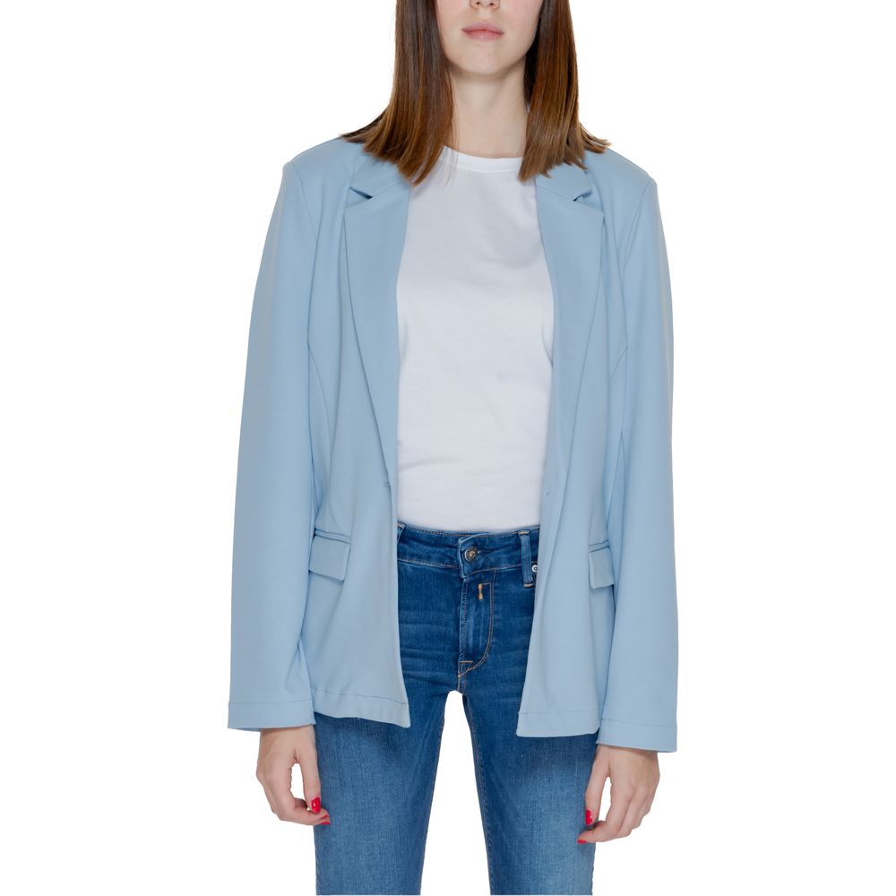 Μόνο Blue Polyester Suits &amp; Blazer