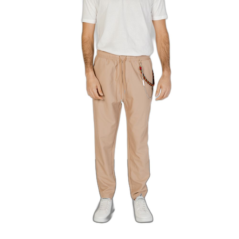 Τζιν και παντελόνι Gianni Lupo Beige Polyester