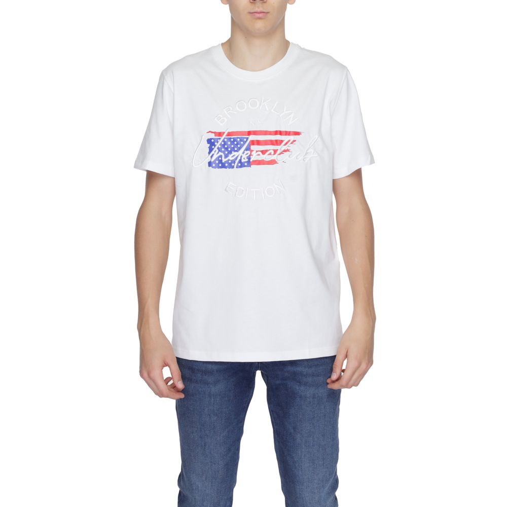 Underclub Λευκό Βαμβακερό T-Shirt