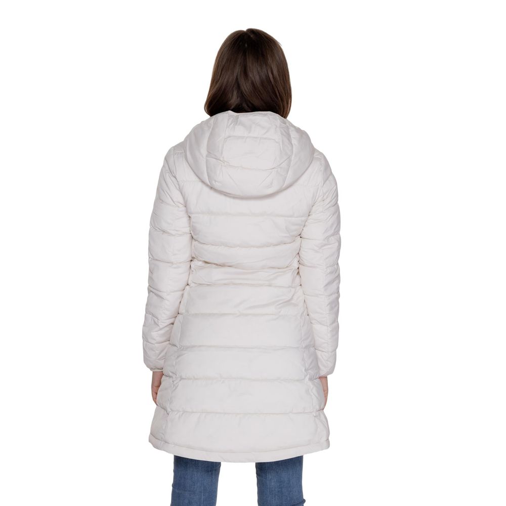 Μπουφάν και παλτό Guess Active White Polyester