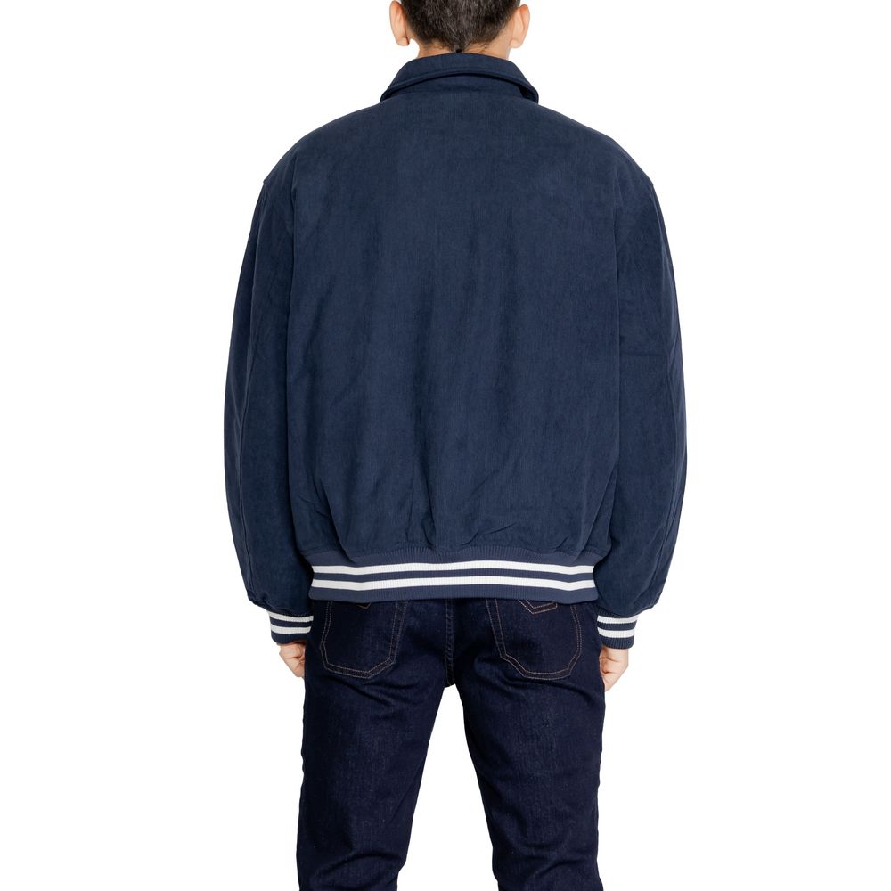 Μπουφάν Tommy Hilfiger Jeans Blue από ανακυκλωμένο πολυεστέρα