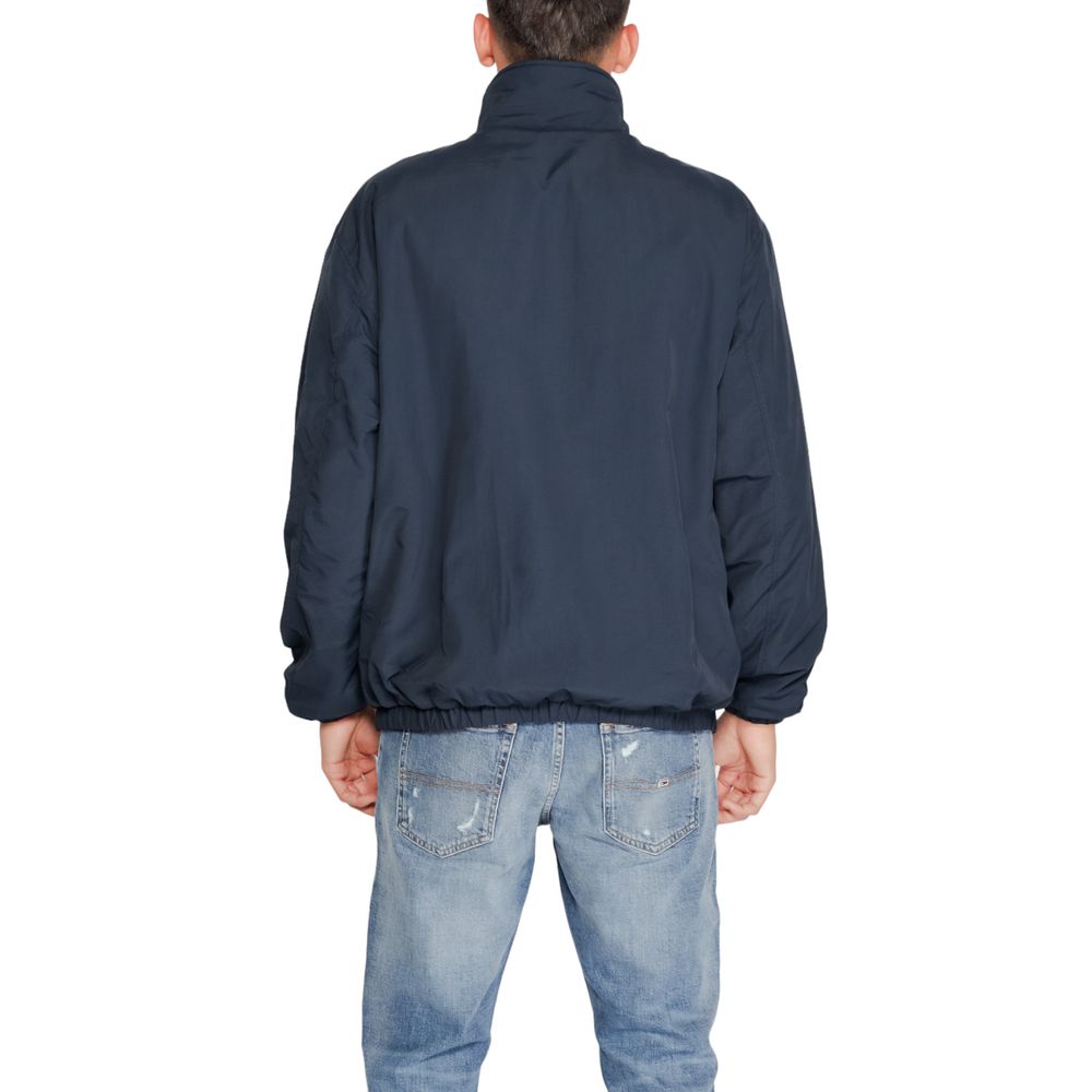 Μπουφάν Tommy Hilfiger Jeans Blue από ανακυκλωμένο πολυεστέρα