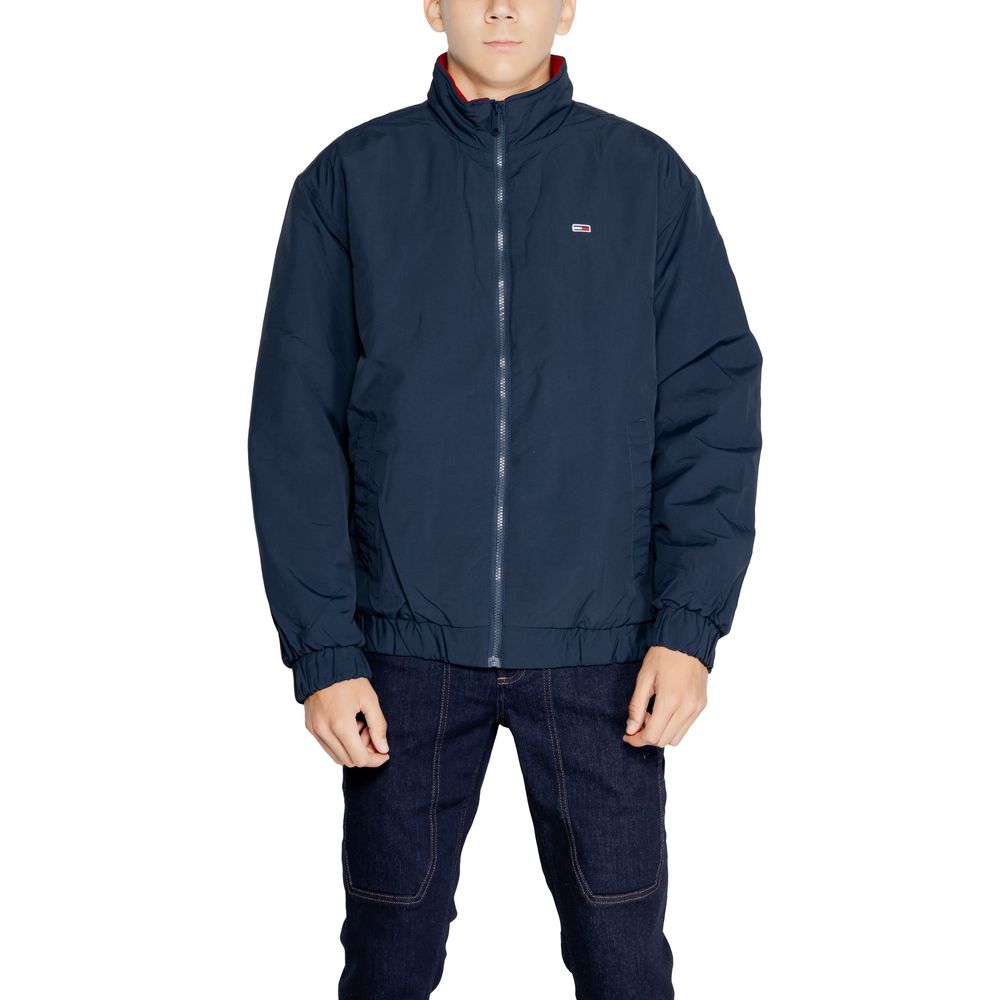 Μπουφάν Tommy Hilfiger Jeans Blue Polyamide