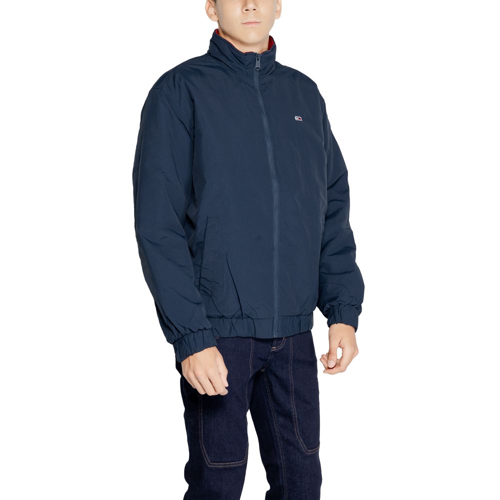 Μπουφάν Tommy Hilfiger Jeans Blue Polyamide