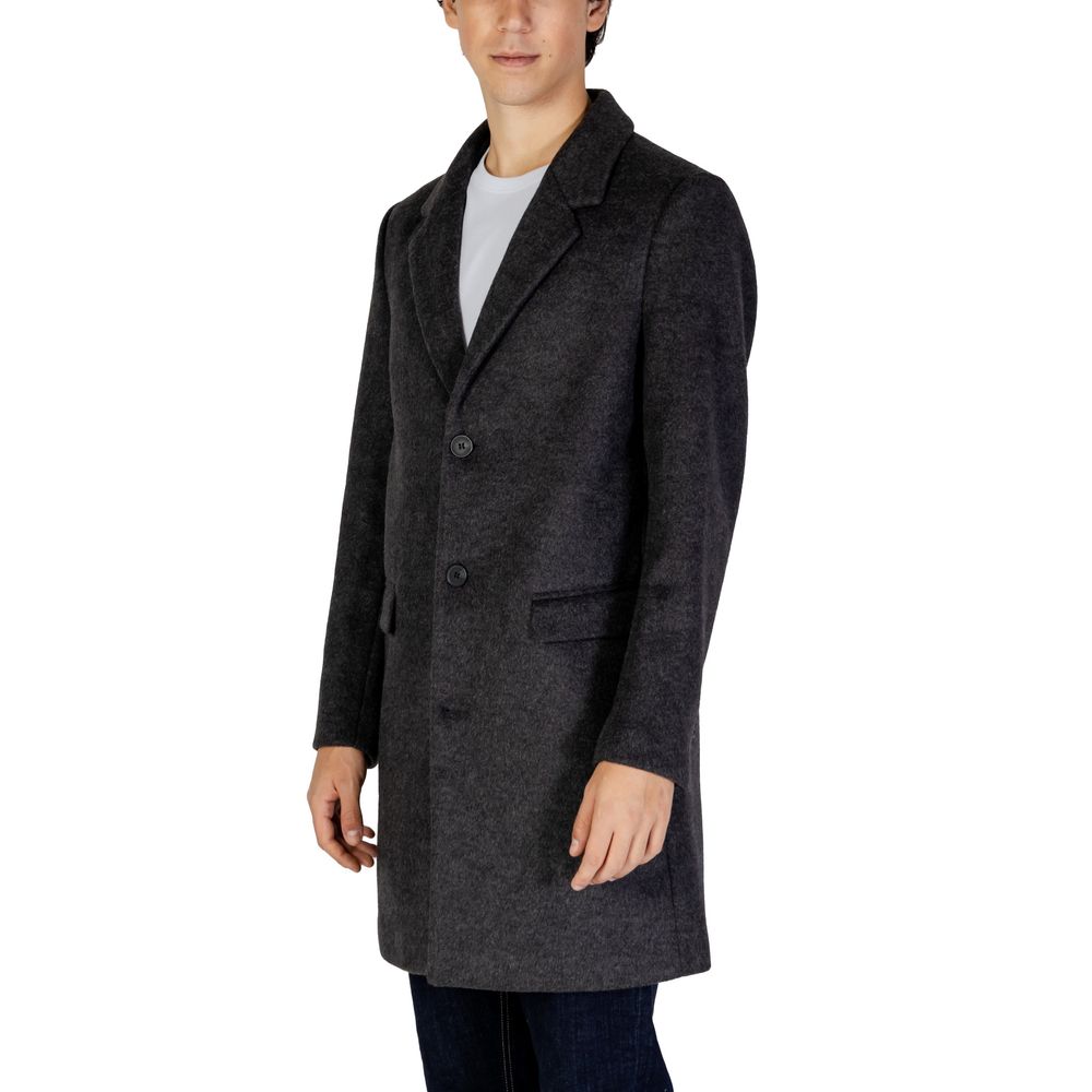Μπουφάν Antony Morato Grey Polyester