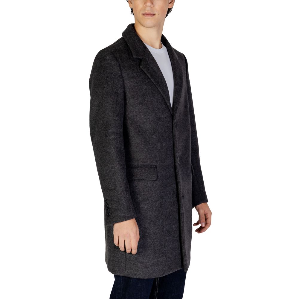 Μπουφάν Antony Morato Grey Polyester