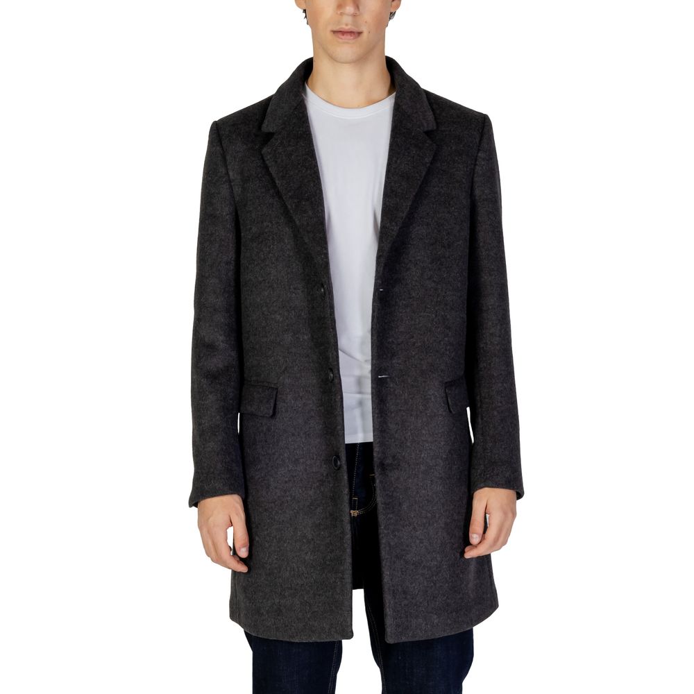 Μπουφάν Antony Morato Grey Polyester