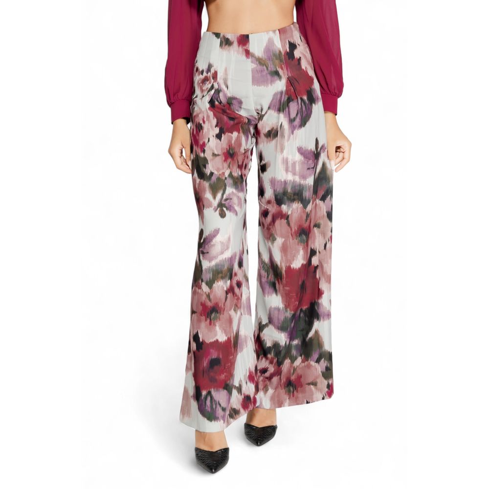 Rinascimento Bordeaux Polyester Pant