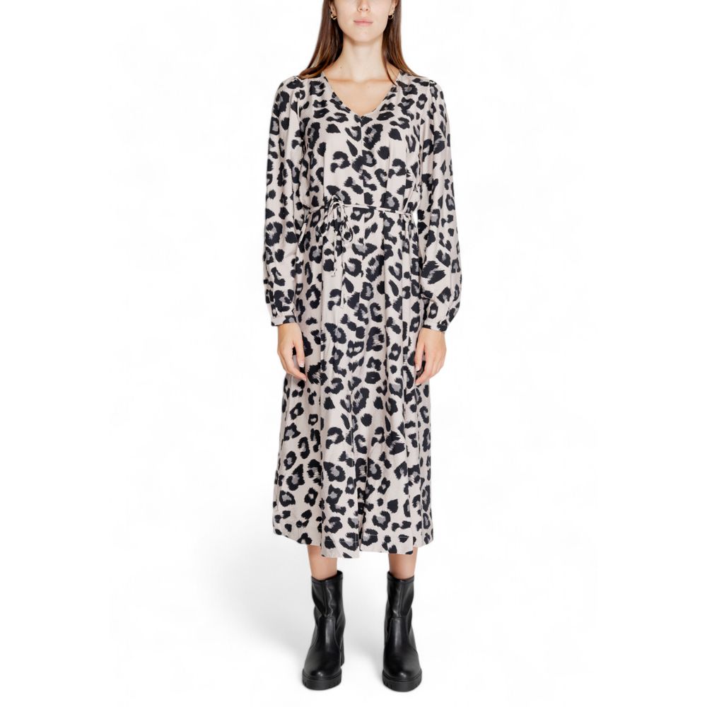 Φόρεμα Jacqueline De Yong Gray Viscose