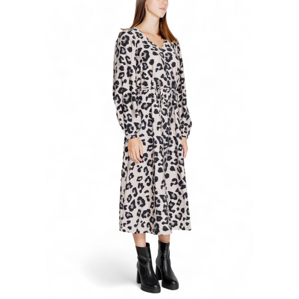 Φόρεμα Jacqueline De Yong Gray Viscose