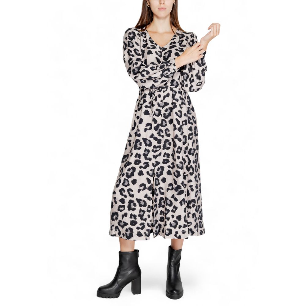 Φόρεμα Jacqueline De Yong Gray Viscose