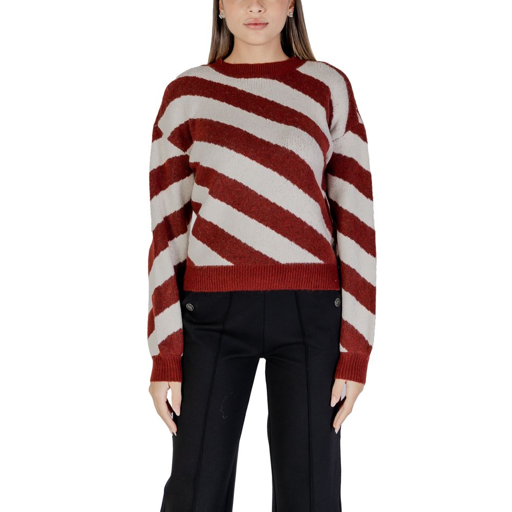 Πουλόβερ από ανακυκλωμένο πολυεστέρα Vero Moda Bordeaux