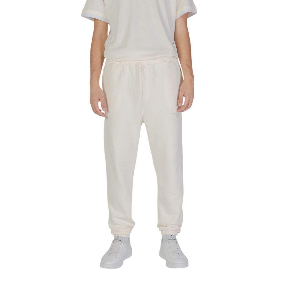 Underclub Cream Cotton Jeans &amp; Pant