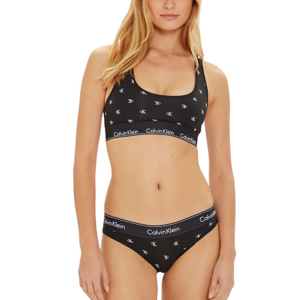 Εσώρουχα Calvin Klein Μαύρο και άσπρο βαμβακερό εσώρουχο