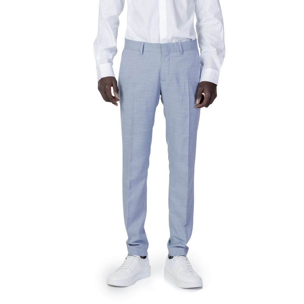 Antony Morato Blue Polyester Jeans &amp; Pant