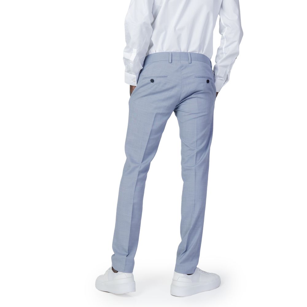 Antony Morato Blue Polyester Jeans &amp; Pant