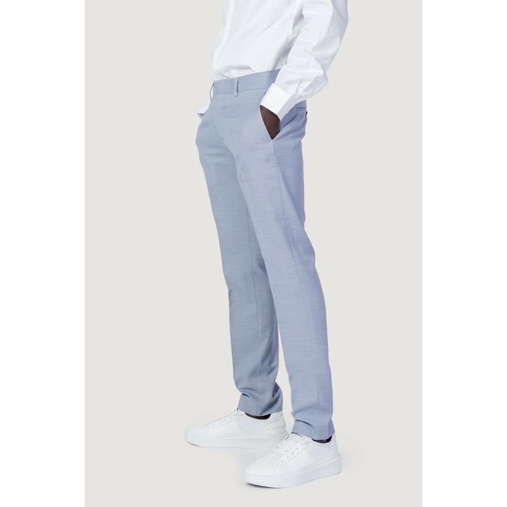 Antony Morato Blue Polyester Jeans &amp; Pant