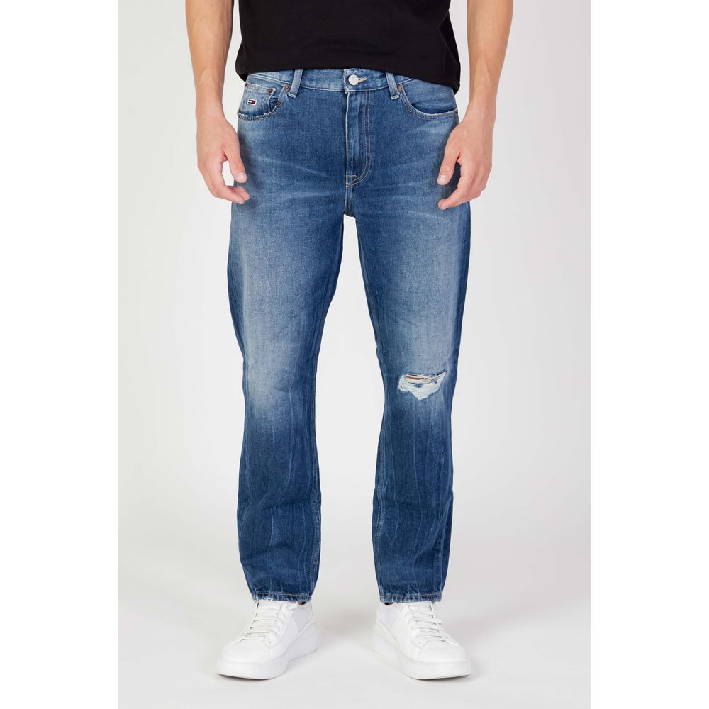 Tommy Hilfiger Jeans Blue Cotton Jeans &amp; Pant