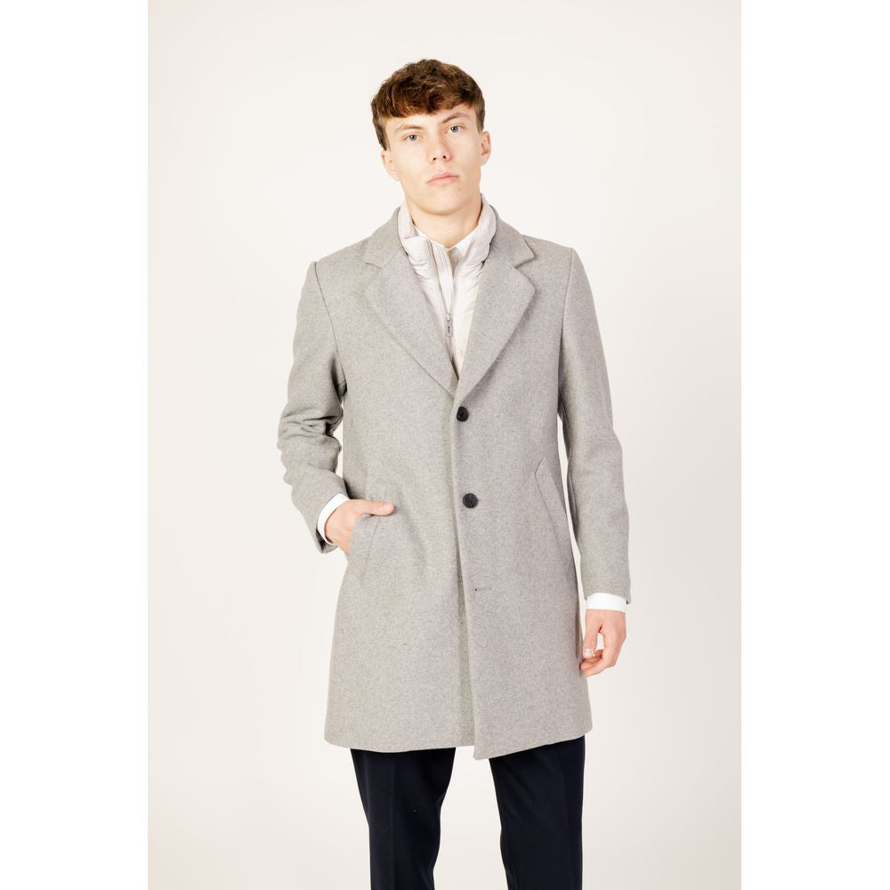 Μπουφάν Antony Morato Grey Polyester