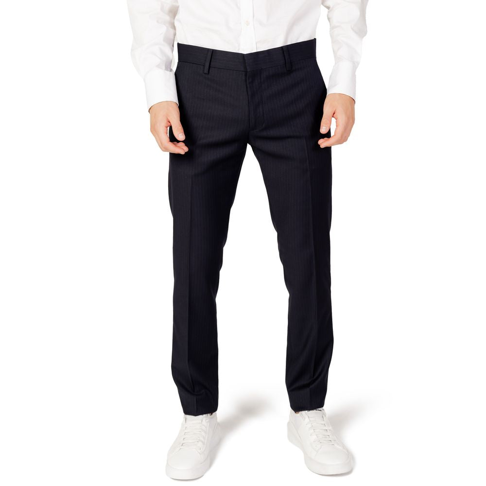 Antony Morato Blue Polyester Jeans &amp; Pant
