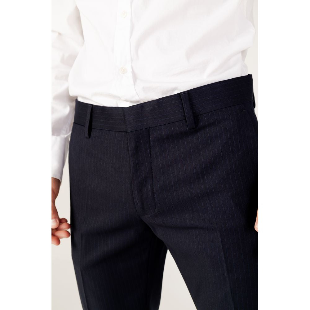 Antony Morato Blue Polyester Jeans &amp; Pant