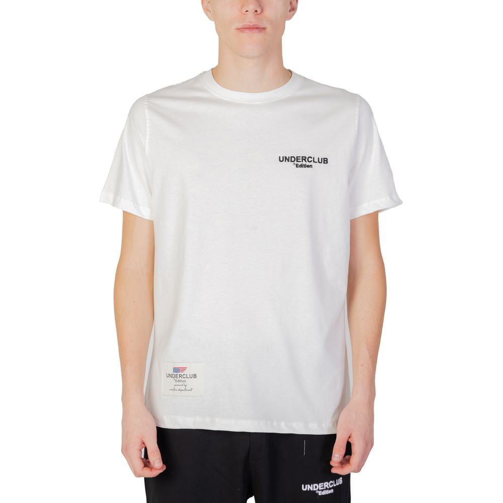 Underclub Λευκό Βαμβακερό T-Shirt