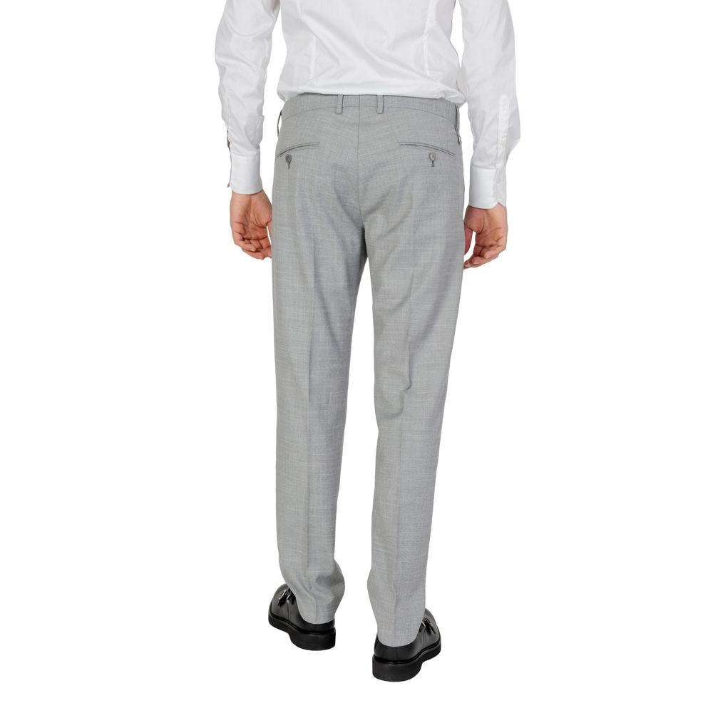 Antony Morato Grey Polyester Jeans &amp; Pant