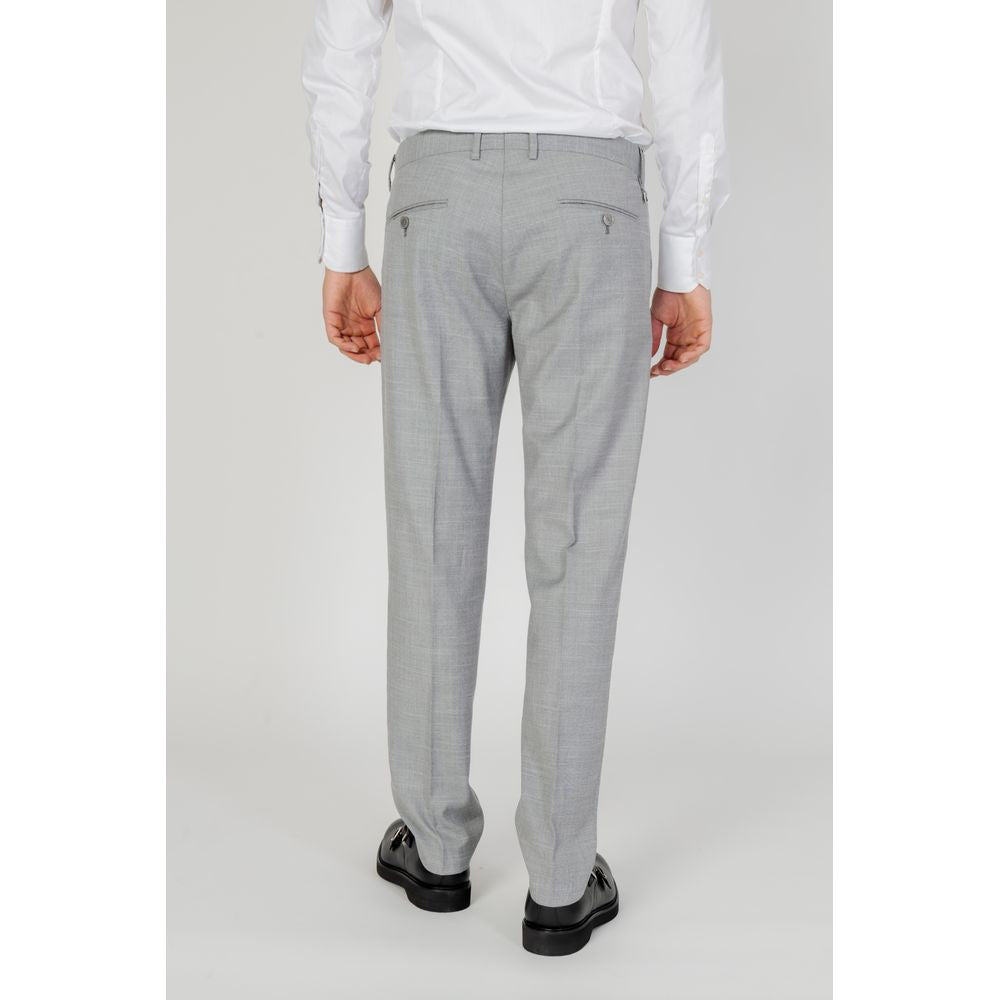 Antony Morato Grey Polyester Jeans &amp; Pant