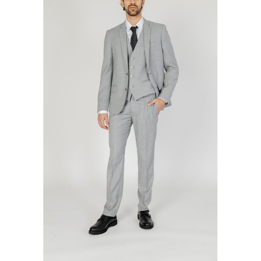 Antony Morato Grey Polyester Jeans &amp; Pant