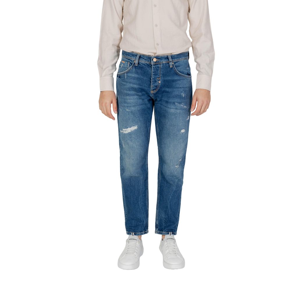 Antony Morato Blue Cotton Jeans &amp; Pant