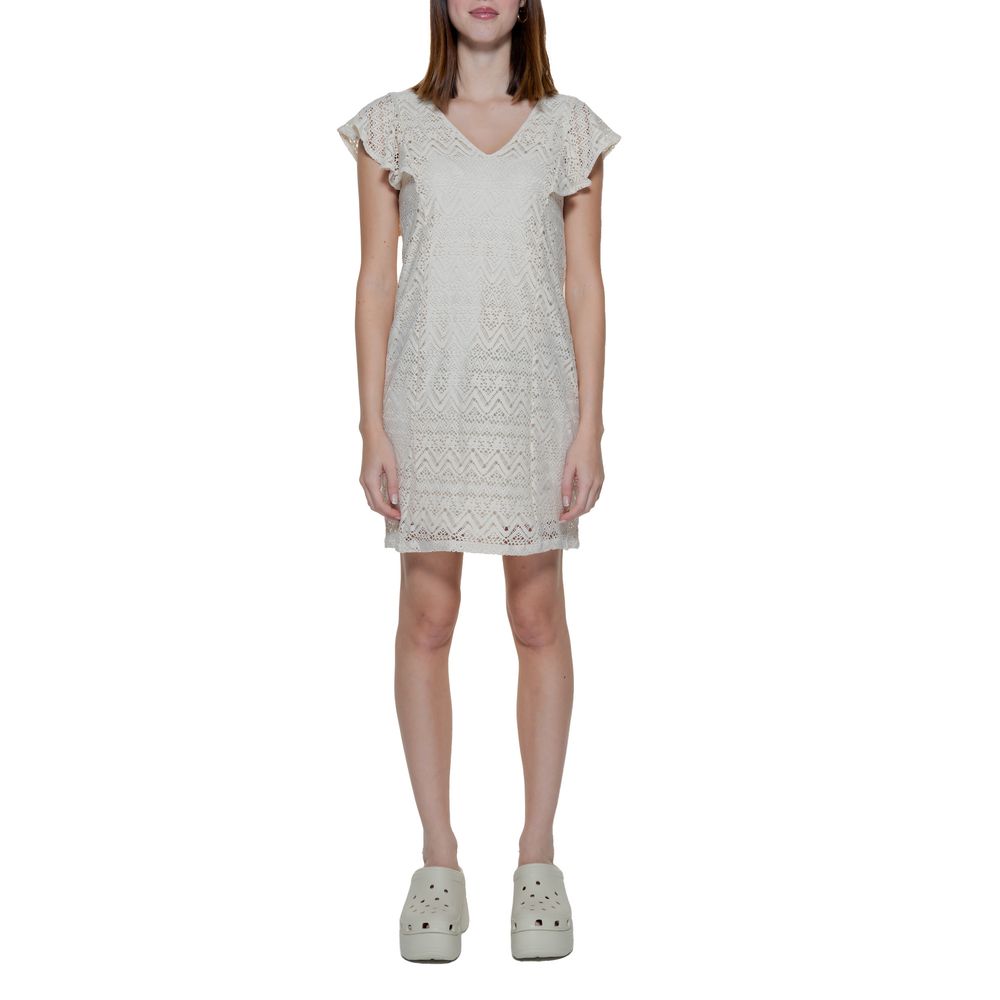 Φόρεμα Vero Moda Beige Polyester