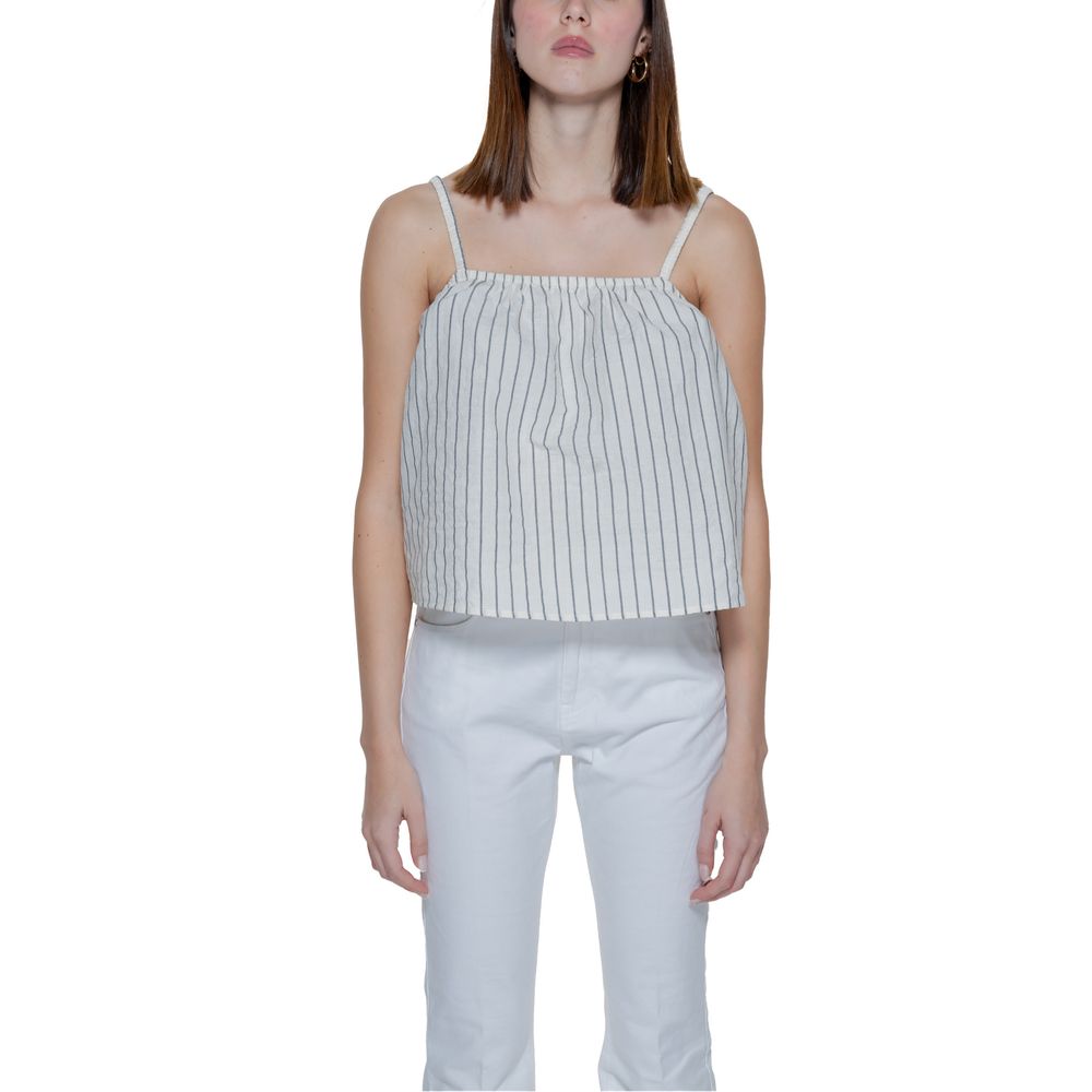 Μπλουζάκια &amp; T-Shirt Vero Moda Beige από οργανικό βαμβάκι