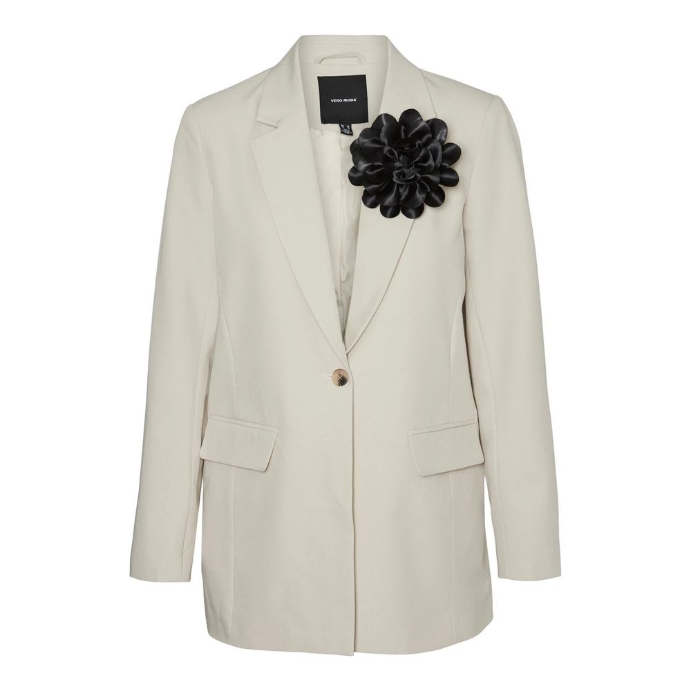 Vero Moda Μπεζ Πολυεστερικές Κοστούμια &amp; Blazer